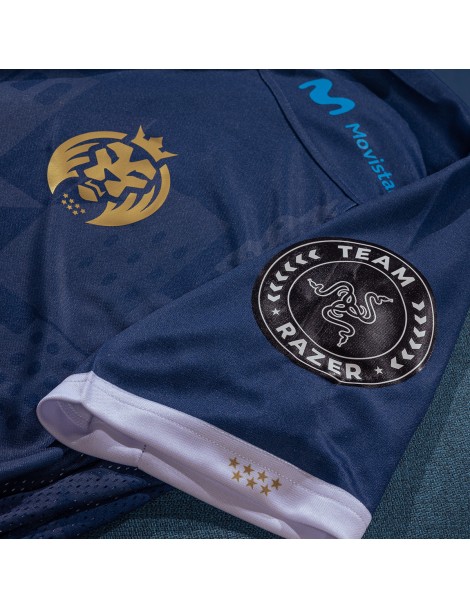 DETAIL-OFFICIAL-SHIRT-MAD-LIONS-KOI-2024-KAPPA-ESPORTS-TEAM-COMPETITION-VIDEO GAMES-LEC-IBAI-LLANOS