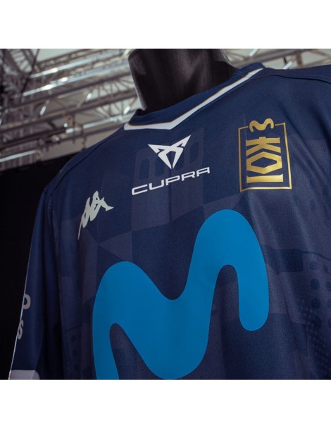 CAMISETA-OFICIAL-MOVISTAR-KOI-2024-AZUL-DISEÑO-EXCLUSIVO-KAPPA-PARA-ESPORTS-EQUIPO-ANTIGUO-MOVISTAR-RIDERS-IBAI-LLANOS-MADLIONS