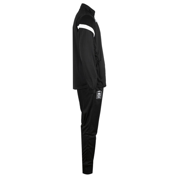 Sport Suits_Man_DALCITO MOVISTAR KOI_Tracksuit_Black - DressedSide