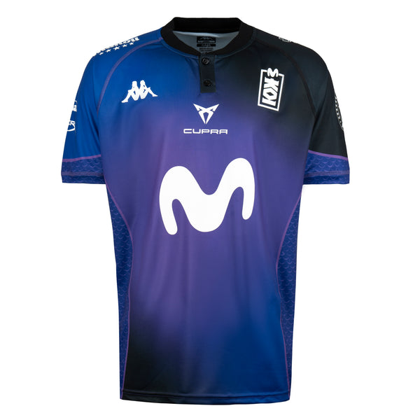 Active Jerseys_Man_POROCOR MOVISTAR KOI_Shirt_Violet Indigo-Black-Sponsor 2 - Violet Indigo - ColorDraft