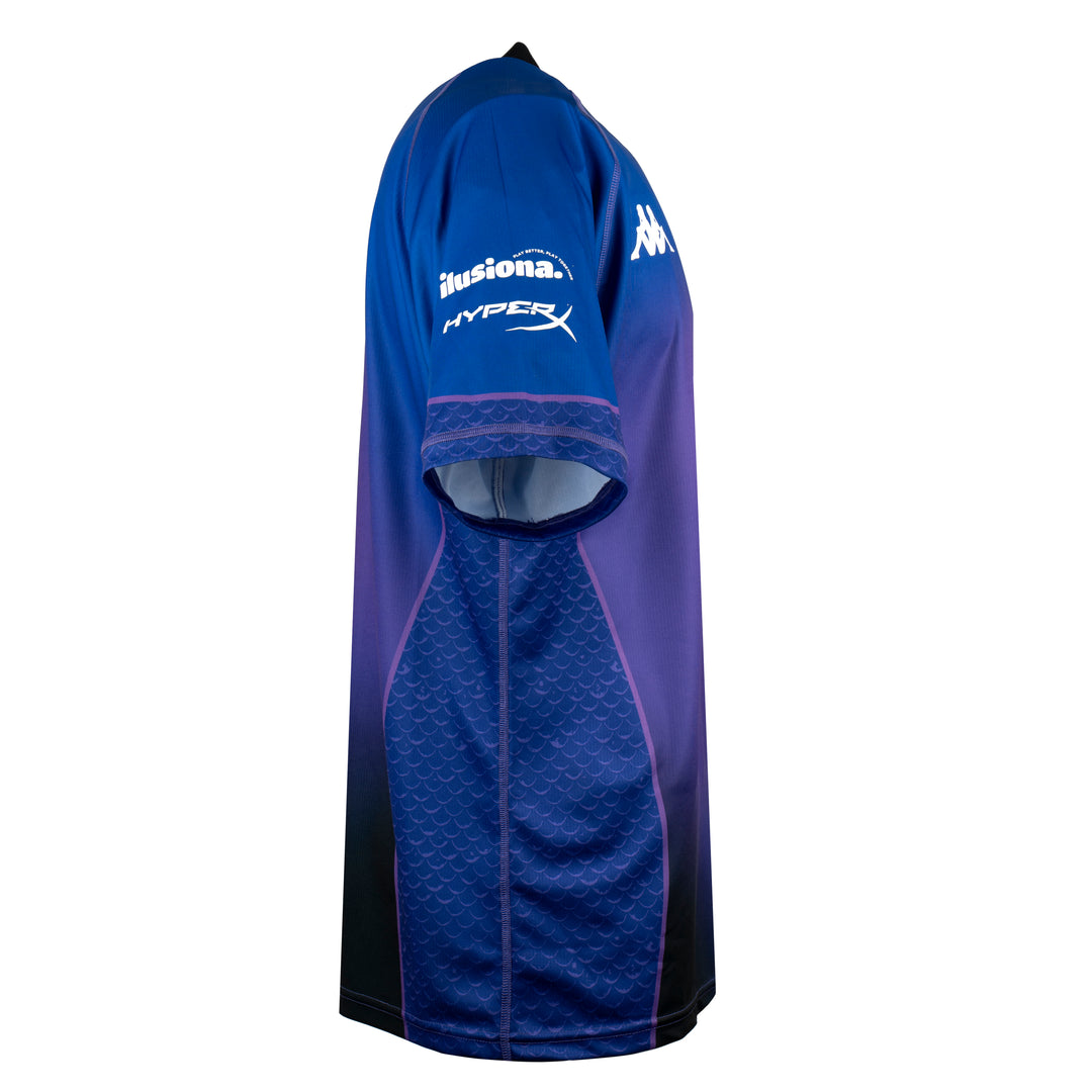 POROCOR MOVISTAR KOI - Active Jerseys - Shirt - Man Violet Indigo-Black-Sponsor 3 - Violet Indigo main