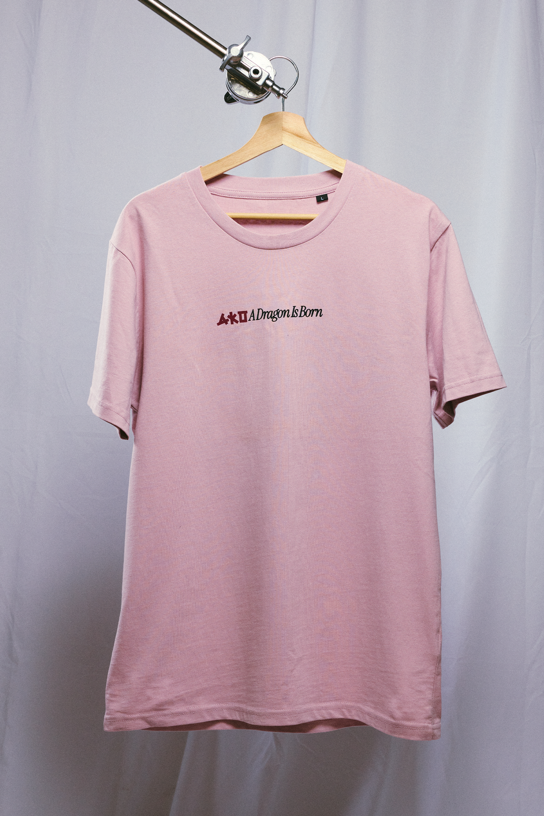 AKO OLD STAMP REGULAR T-SHIRT - ROSA PALO 01