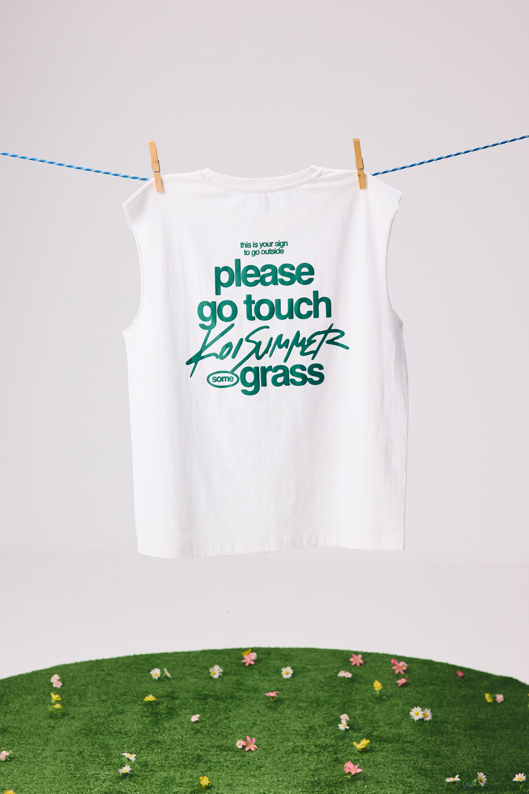 Go Touch Grass Oversized Tank 01