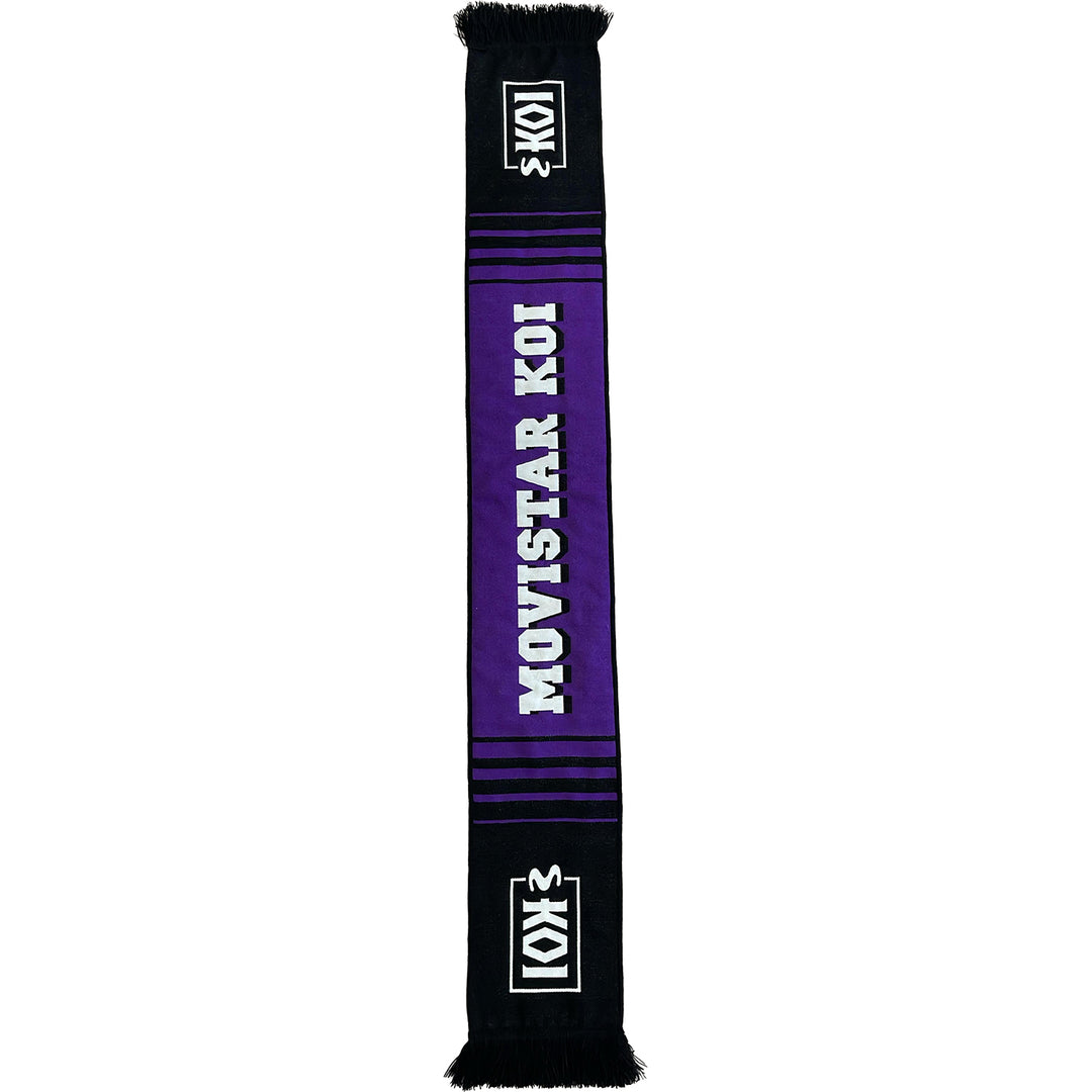 BUFANDA ESPECIAL MOVISTAR KOI 2026 BLACK PURPLE - Bufandas - Bufanda - Unisexo Black-Purple 01