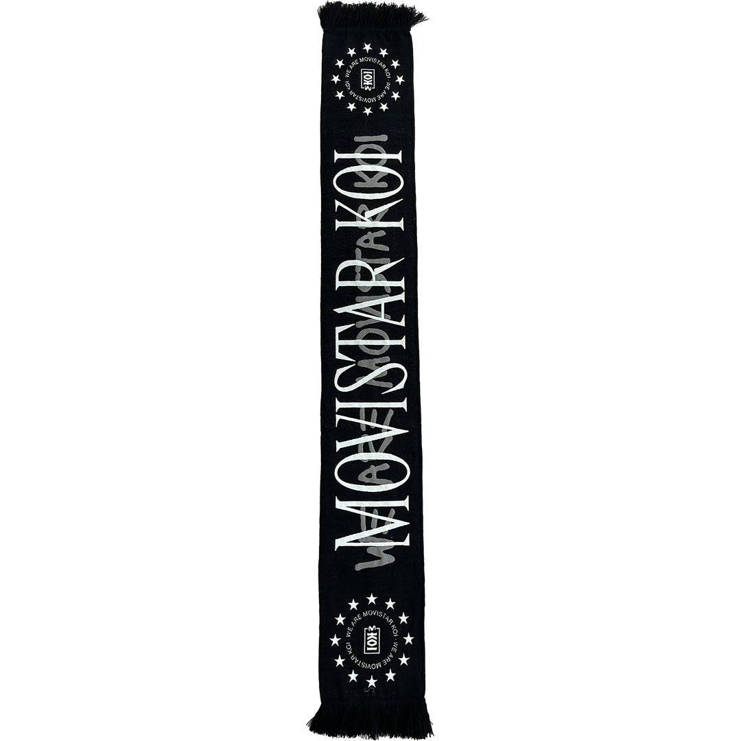 BUFANDA ESPECIAL MOVISTAR KOI 2026 BLACK GREY - Bufandas - Bufanda - Unisexo Black-Grey 01