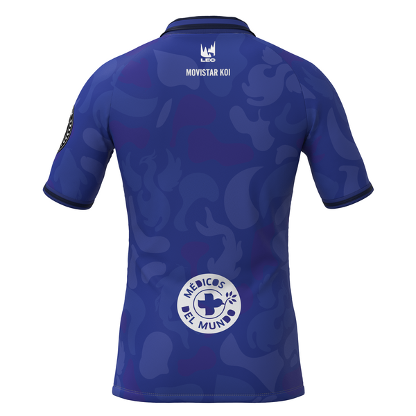 CAMISETA MOVISTAR KOI LEC AZUL 2025