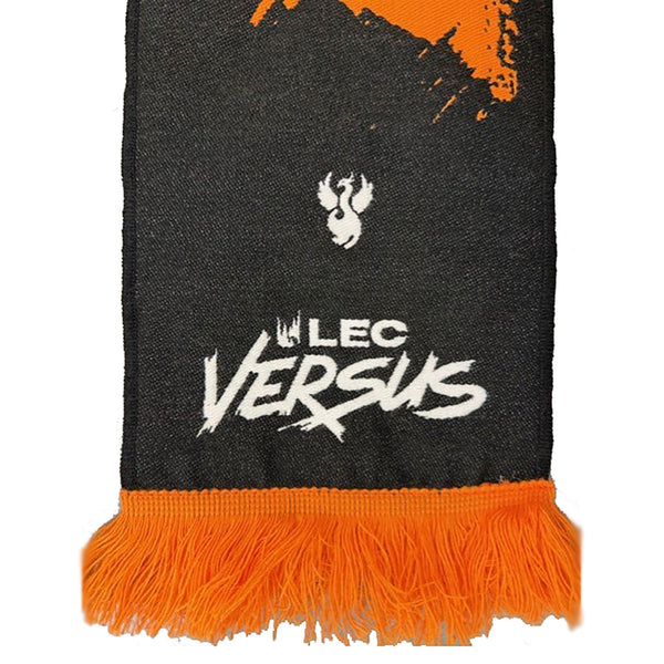Scarves_Unisex_BUFANDA TELAR KOI 2026 LEC_Scarf_Orange-Black-White - Commercial 3